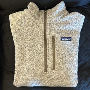 Patagonia 1/4 zip better sweater size Large